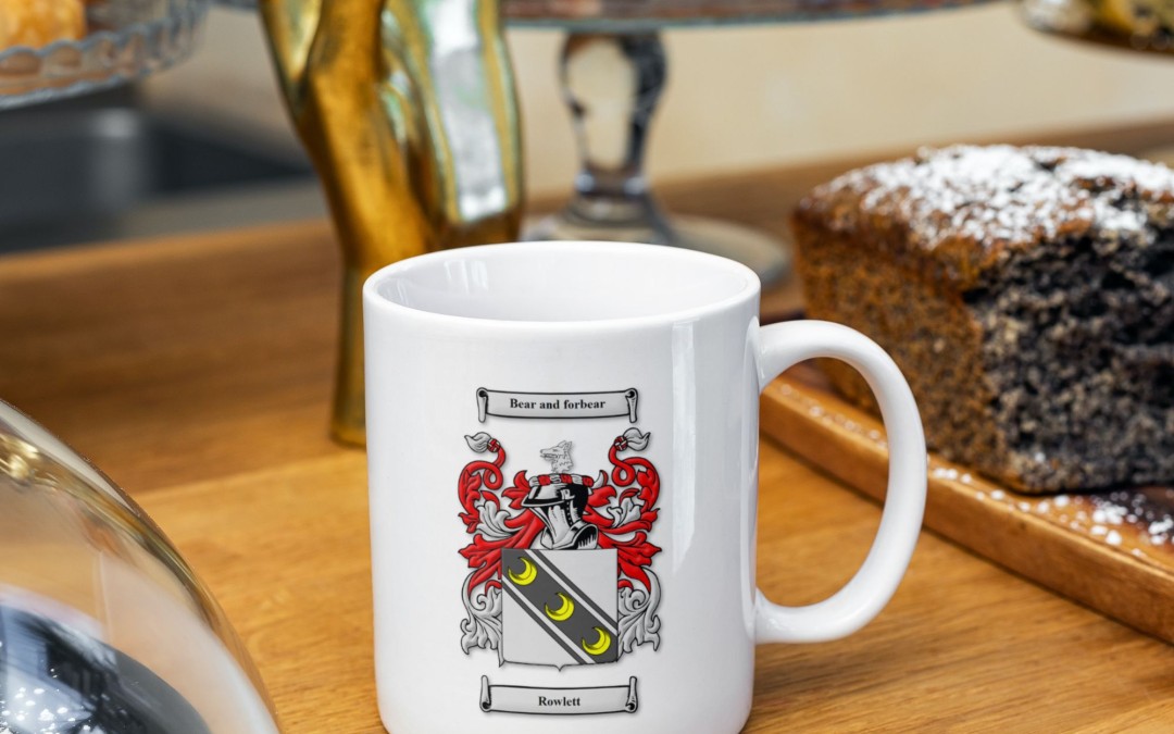 Ceramic Mugs with coat of arms / family crest