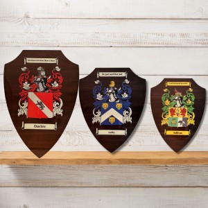 Coat of Arms and Family Crest Shield